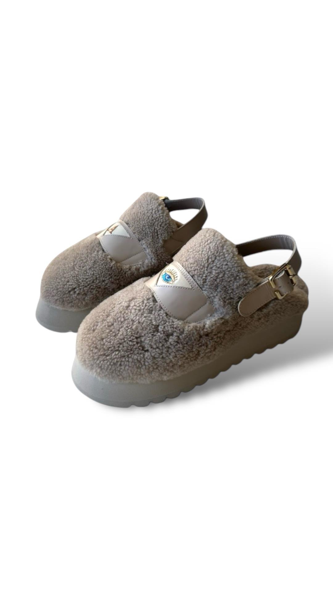PERSONALIZED LOULOU CLOG SHEARLING XL  PRE-ORDER