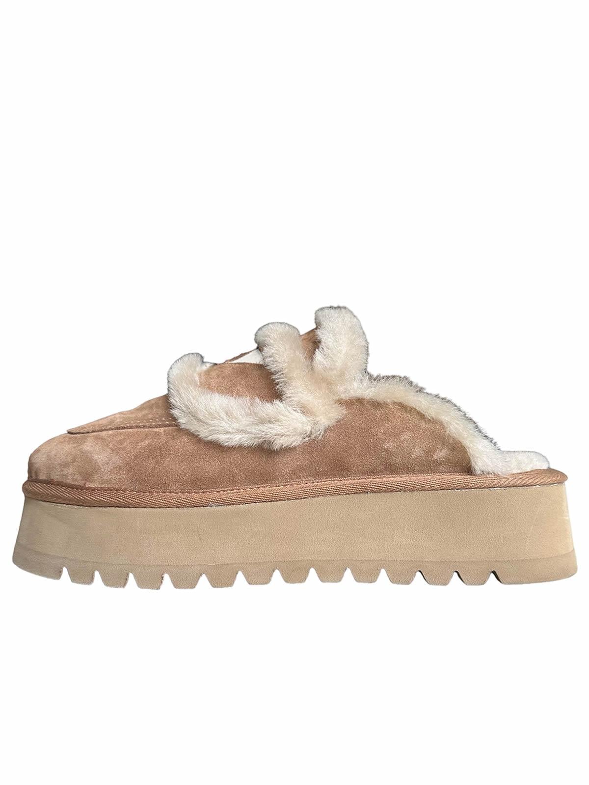 PERSONALIZED LOULOU SHEARLING  MULE XL 