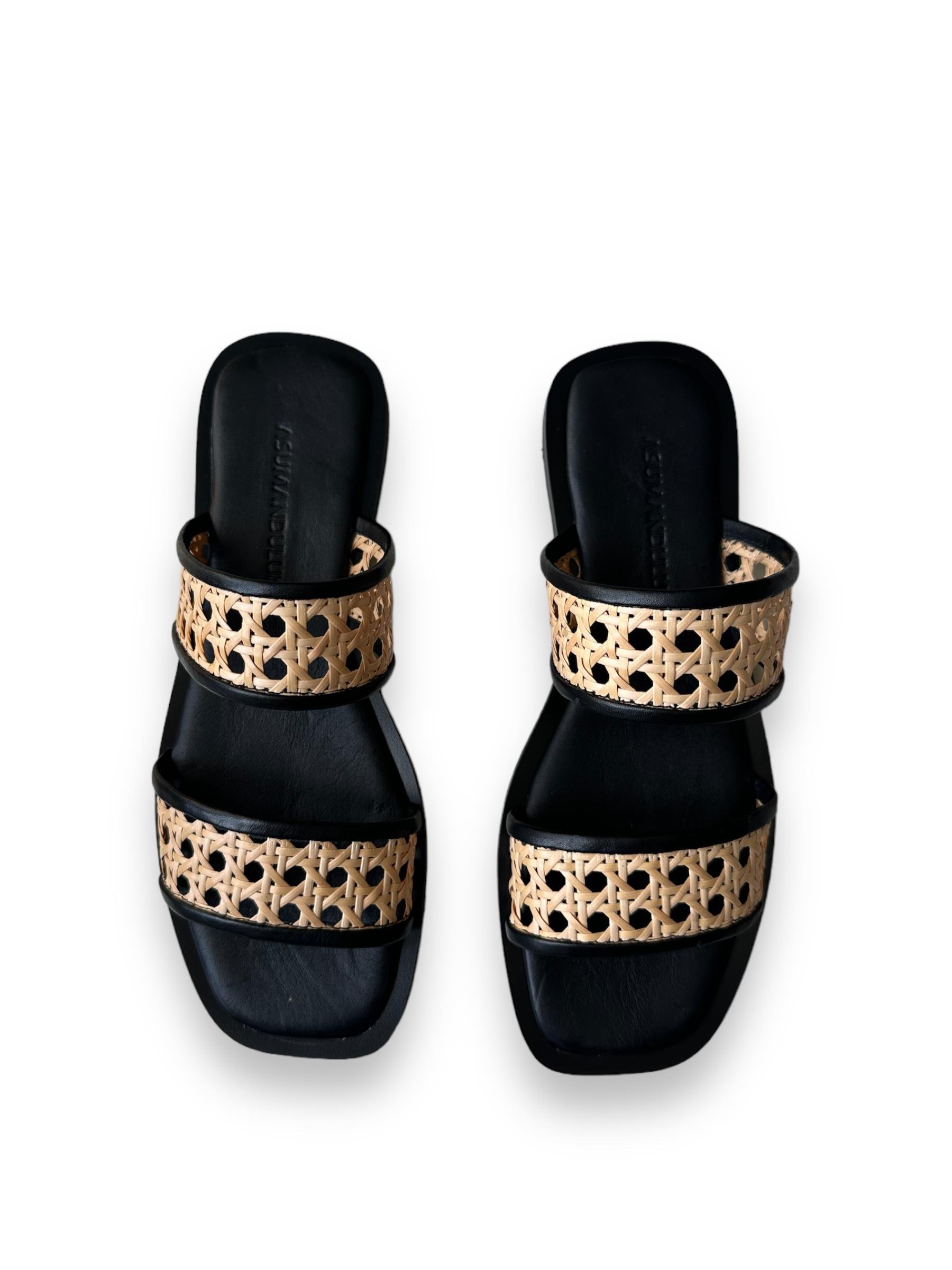 PUGLIA  STRIPED BLACK