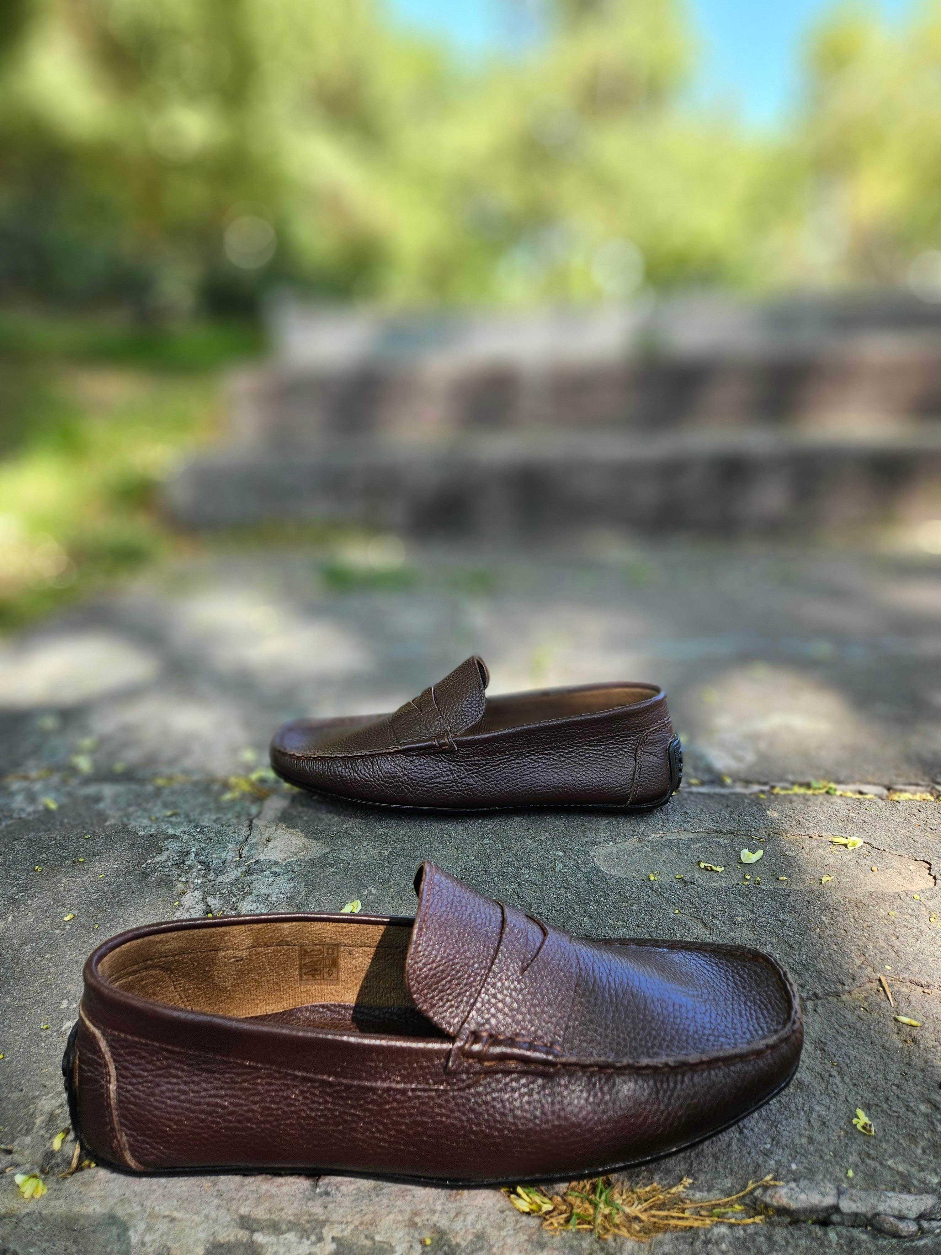 Mrd 112 Kolej Fiyonk Hakiki Deri Yumşak Kahverengi Rok Erkek Ayakkabısı