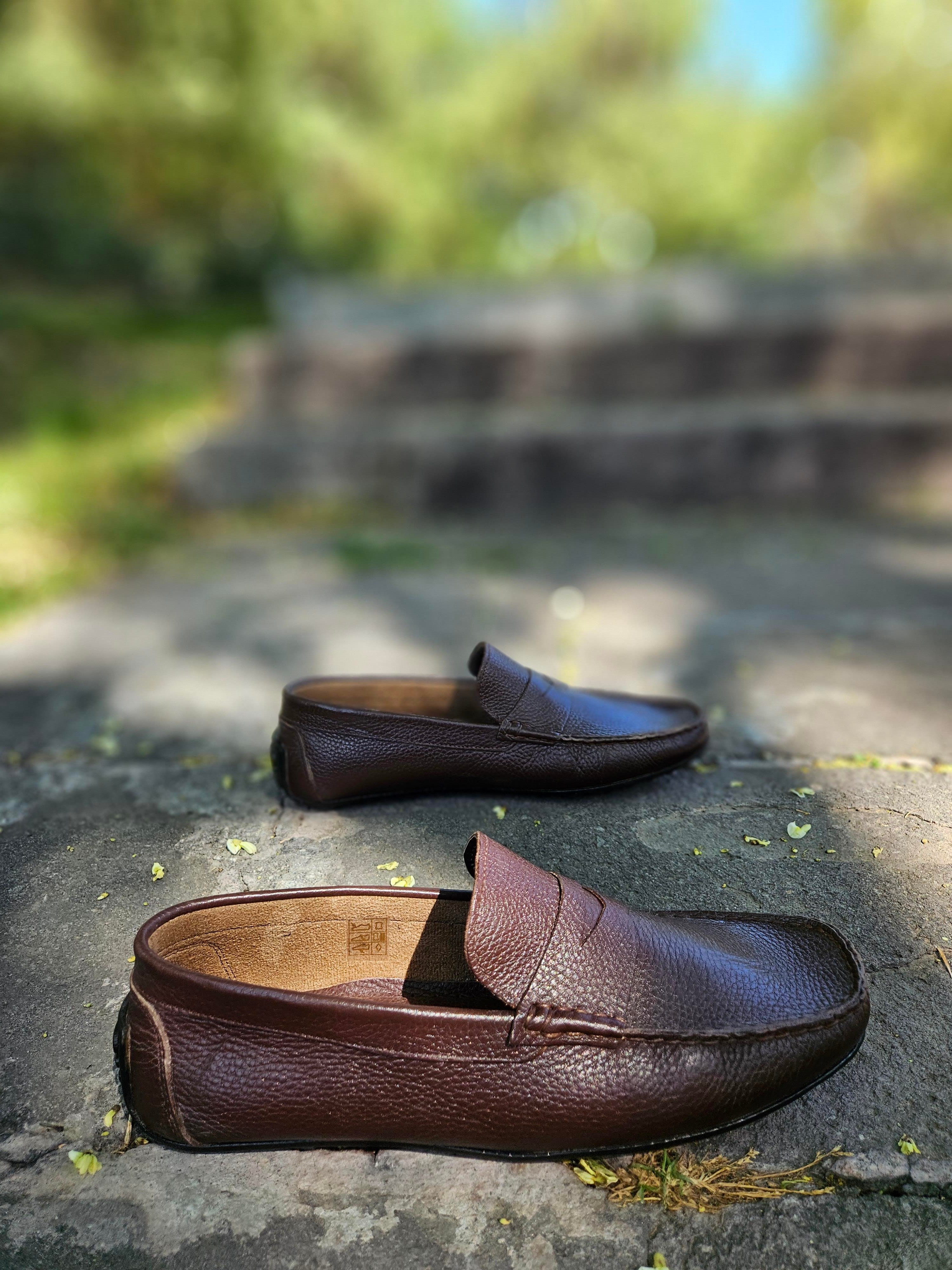 Mrd 112 Kolej Fiyonk Hakiki Deri Yumşak Kahverengi Rok Erkek Ayakkabısı