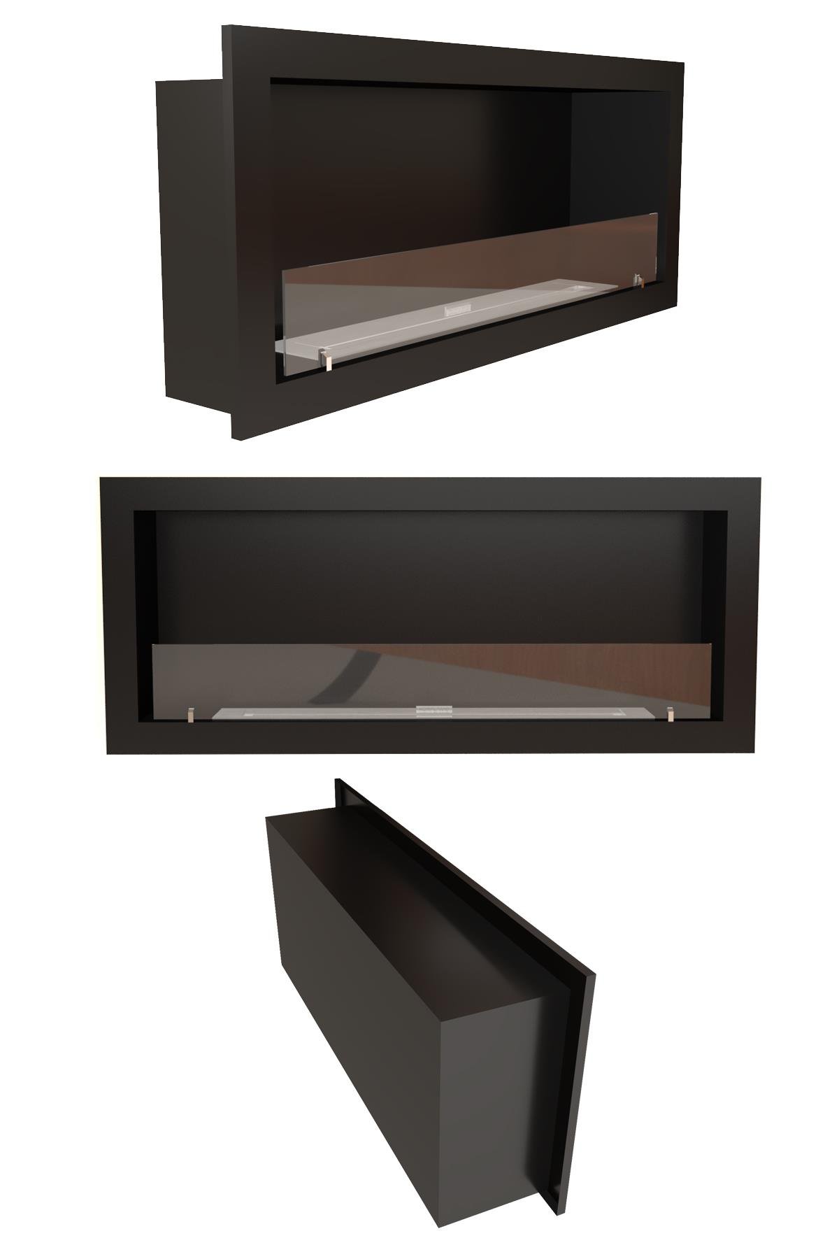 Korflame Ankastre 160 Cm Bioetanol Şömine