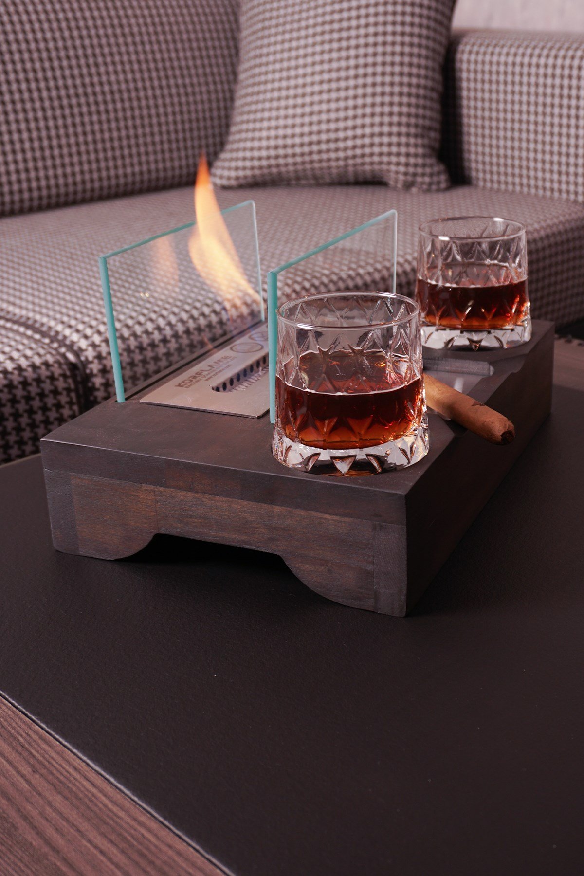 Korflame Continua Masa Üstü Şömine