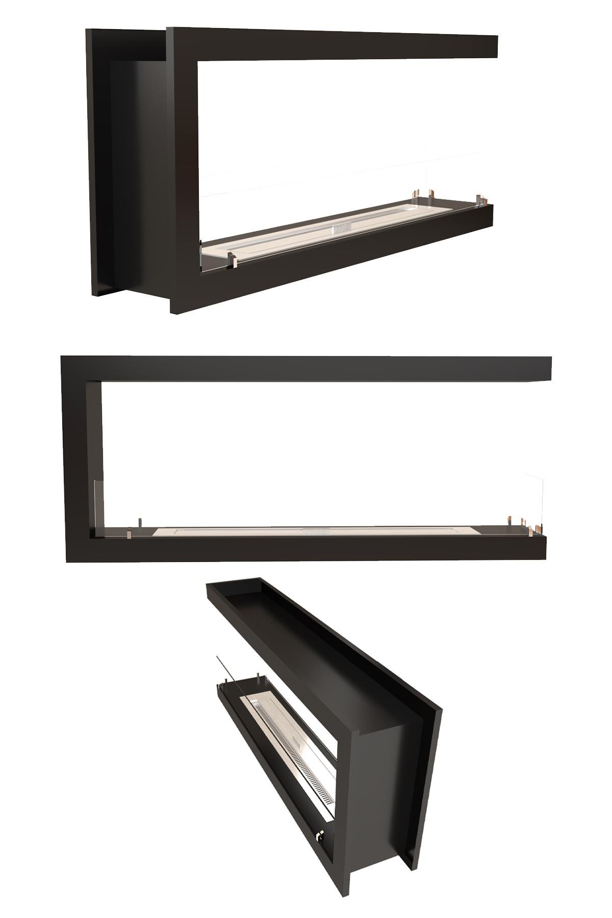 Korflame Epi  80 Cm Bioetanol Şömine