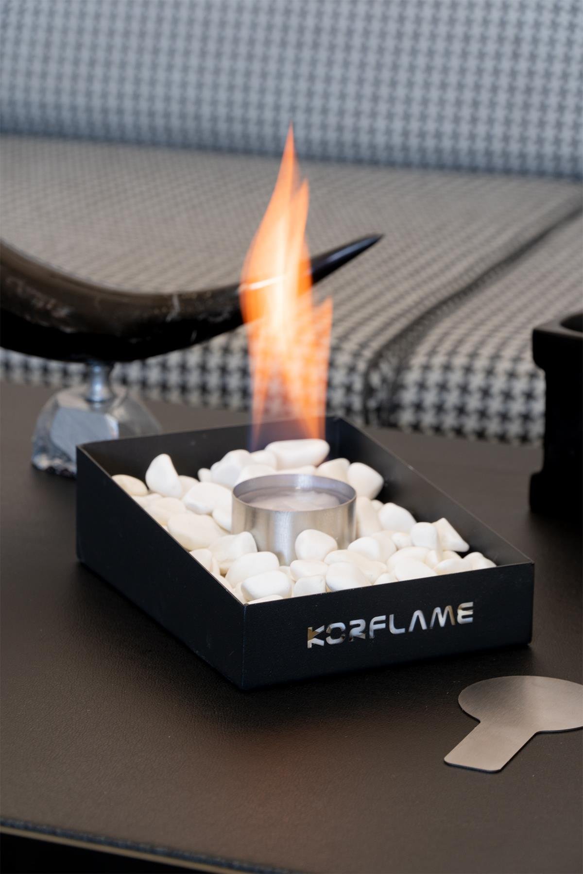 Korflame Mim Masaüstü Şömine