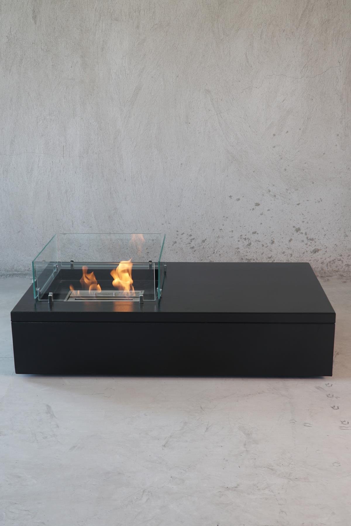 Korflame Rettan Black Fireplace
