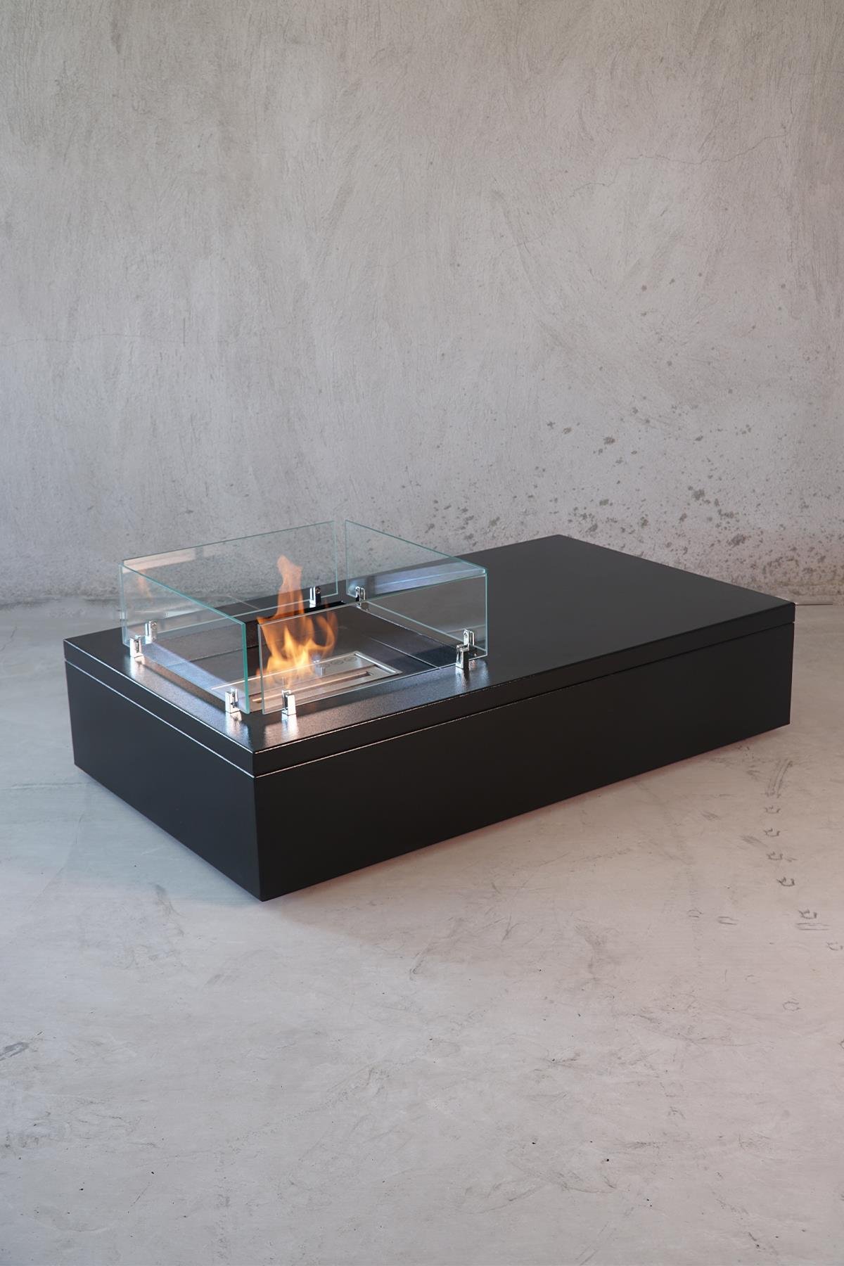 Korflame Rettan Black Fireplace