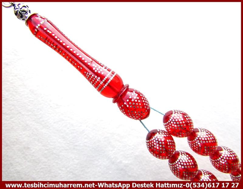 Ateş Kırmızı Ton TesbihlerTM12432/A-Gümüş Çakım Tespih Gümüş Püskül Beyzi Kesim Ateş Kehribar Kırmızı Renk Tx4 TesbihGümüş Çakım Tespih Gümüş Püskül Beyzi Kesim Ateş Kehribar Kırmızı Renk Tx4 Tesbih