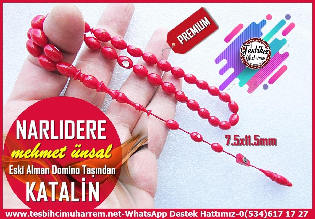 Katalin Ve Bağa TesbihlerTM14048 Mehmet Ünsal Usta İşçilikli Narlıdere Katalin Tespih – Eski Alman Antika Domino Taşı, Nar Kırmızısı Patinli, Beyzi Kesim El Yapımı Koleksiyonluk TespihTespih Katalin I Eski Alman Nar Kırmızı Patinli Domino Taşından Beyzi Kesim Narlıdere Tesbih 