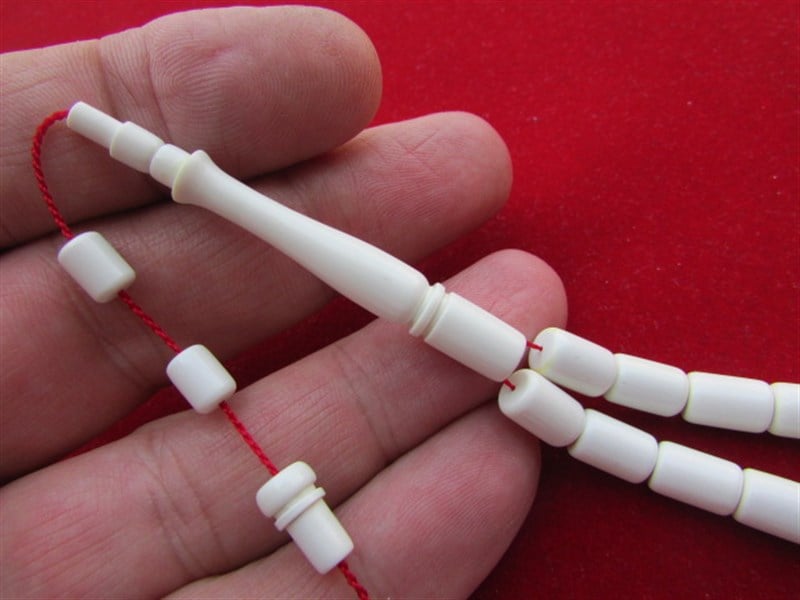  Özel Çalışma Eski Mahjong Taşı Katalin Tesbih Merih Boyacıoğlu