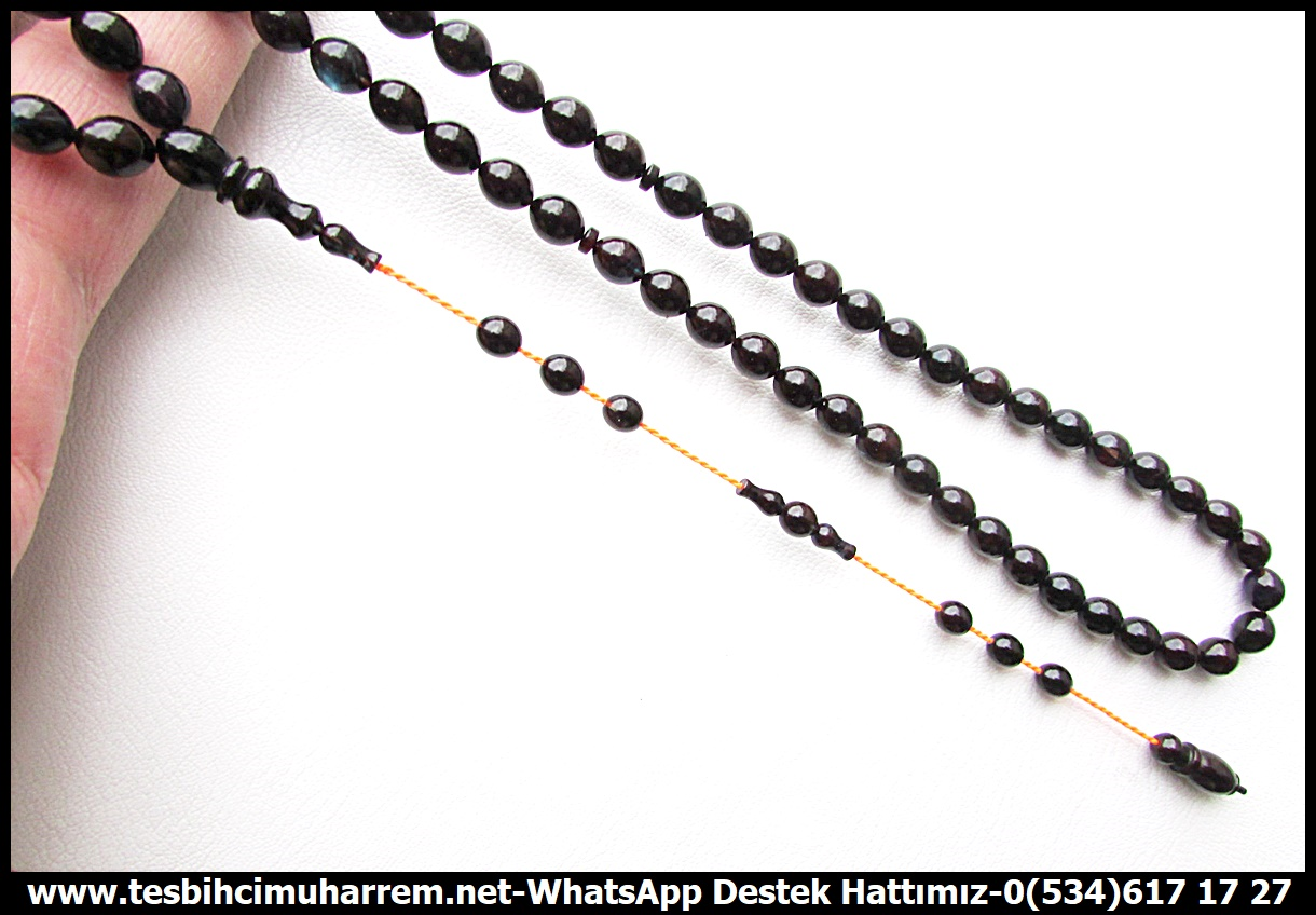 99luk Dua Ve Namaz TesbihatlarıTM14153 Serkan Bakan Ustadan Tespih 99 Habbe Sıkma Kehribar  I Mor Yansımalı Kırçıllı Siyah Lal Dua ve Namaz TesbihatıTespih 99 Habbe Sıkma Kehribar  I Mor Yansımalı Kırçıllı Siyah Lal Dua ve Namaz Tesbihatı