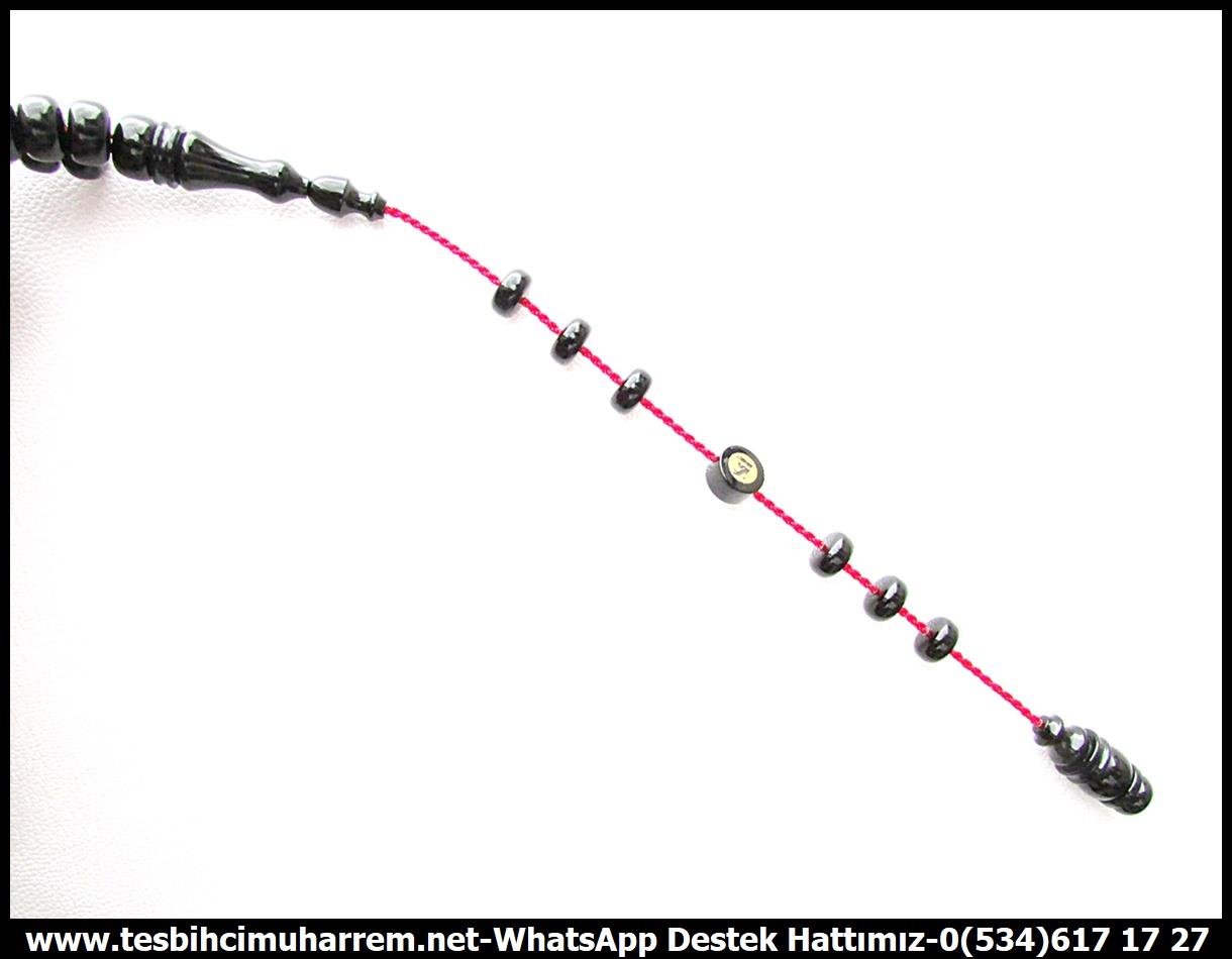 99luk Dua Ve Namaz TesbihatlarıTM13822 Seyyit Babaeski Usta İşçiliği ile Hazırlanan “Berekallah” Tesbih | 99'luk Ateş Kehribar, Kırmızı Renk, Küre Model, Gümüş Püskül TesbihTespih 99'luk Sıkma Kehribar l  Jaguar Siyah Mısır Kesim Hamd Dua Tesbihatı 