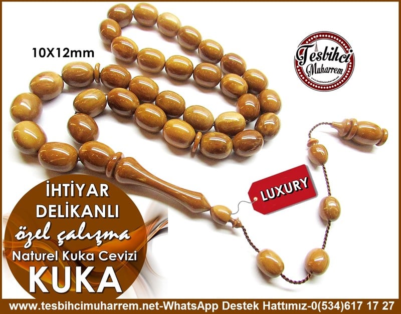  Üst Düzey Çalışma Naturel Kuka Cevizi Lifsiz Kaymak Gibi Cirlop Kuka Tesbih İhtiyar Delikanlı