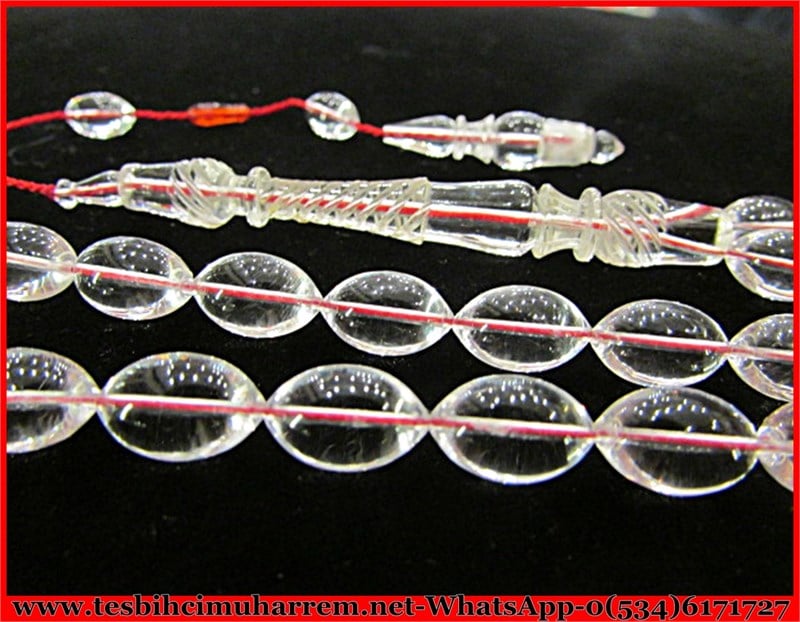 FLEXIGLASS TESBİH 7*11,5 mm UÇAK CAMI TOPAZ