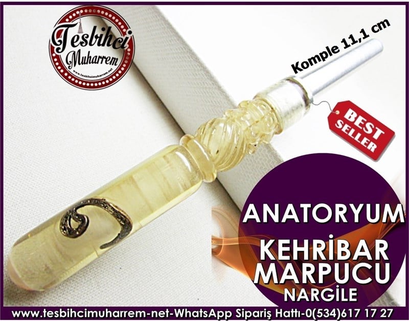 Anatoryum Kehribar Nargile Marpucu 