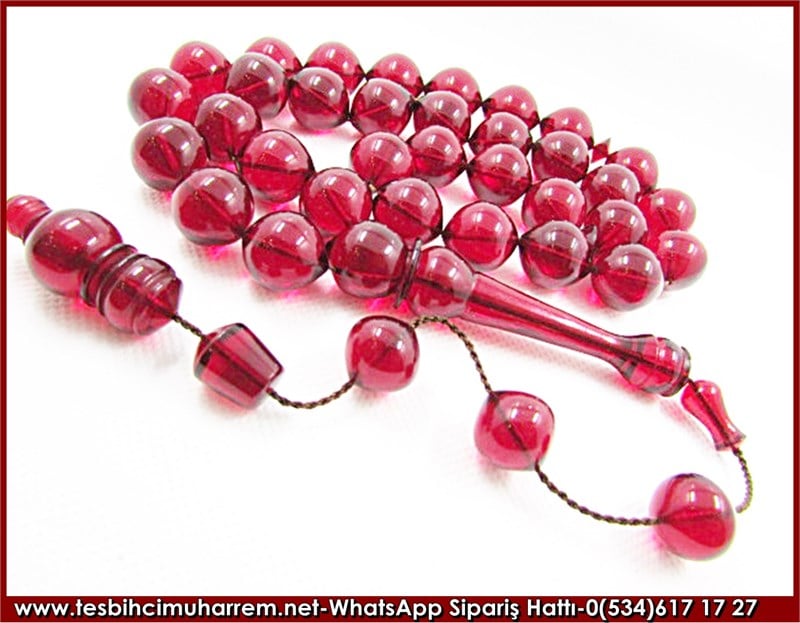 Ateş Kehribar Tesbih 15*17 mm Battal Gazinin Oğlu