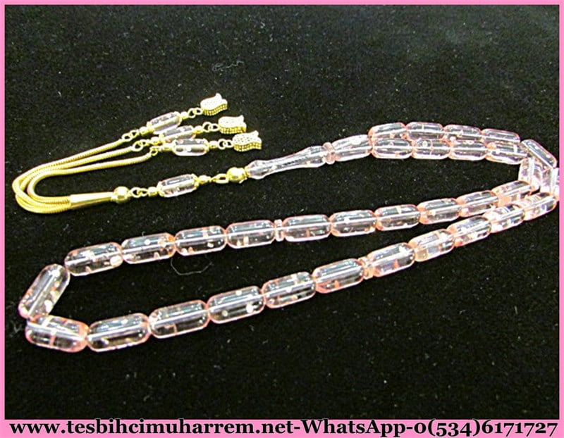 KATALİN TESBİH 5,5*10,5 mm ALTIN PÜSKÜLLÜ HELENA