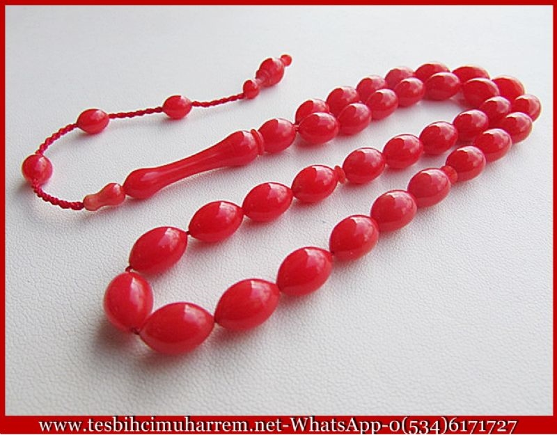 KATALİN TESBİH 7x11 mm HATIR ŞİNAS FUŞYA