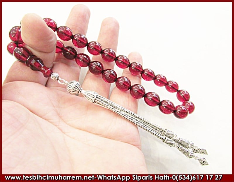 Ateş Kehribar Tesbih 11*12,5 mm Baltacı Mehmet