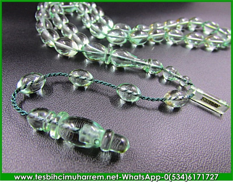 ZAR KEHRİBAR TESBİH 7*10,5 mm GÖZLERİ MAHMUR