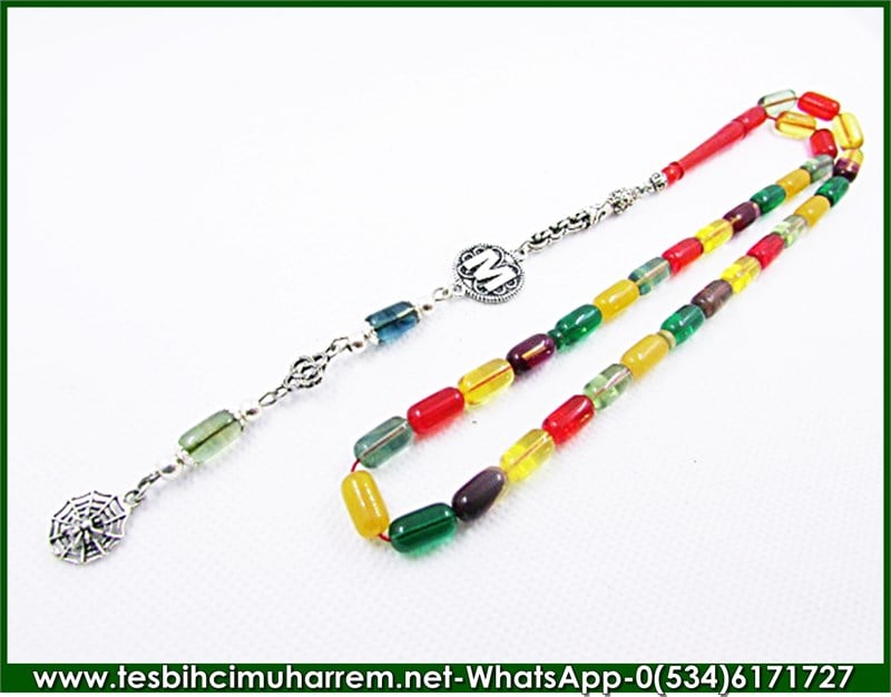 SIKMA KEHRİBAR TESBİH 6*11 mm MANİSA TAVUKLU ÇÖKERTME