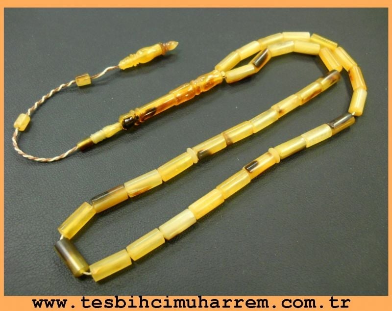 5X11 mm NATUREL KABUK BAĞA TESBİH