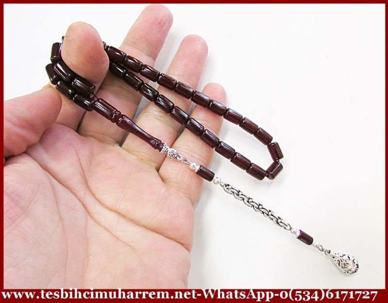 SIKMA KEHRİBAR TESBİH 6.5x9.5 mm ESKİTME AÇALYA VİŞN-AB