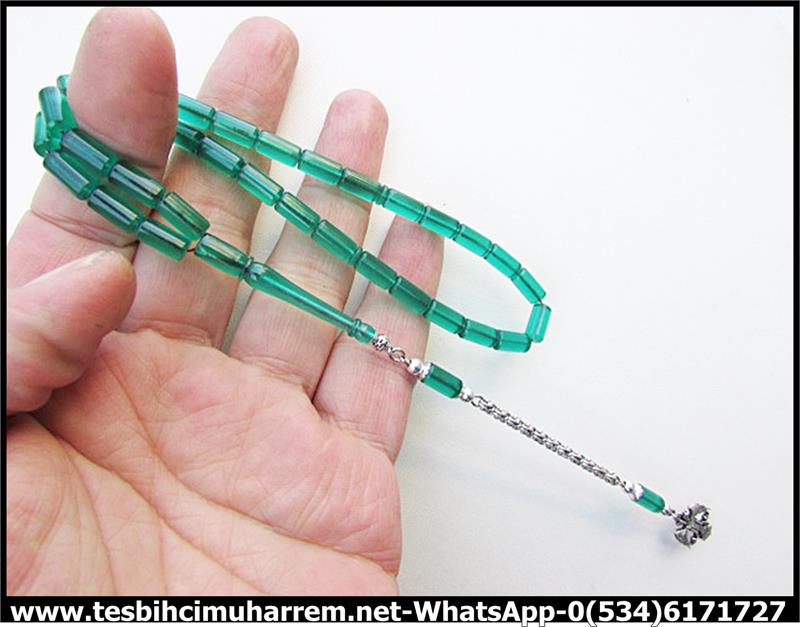 ATEŞ KEHRİBAR TESBİH 5,5*10,5 mm İNTİBAH