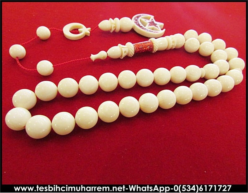 Ivory Rosary 10*10,5 mm Ölümsüz Ruh