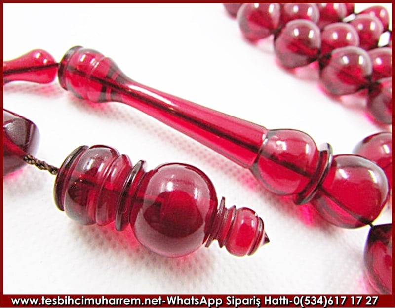 Ateş Kehribar Tesbih 15*17 mm Battal Gazinin Oğlu