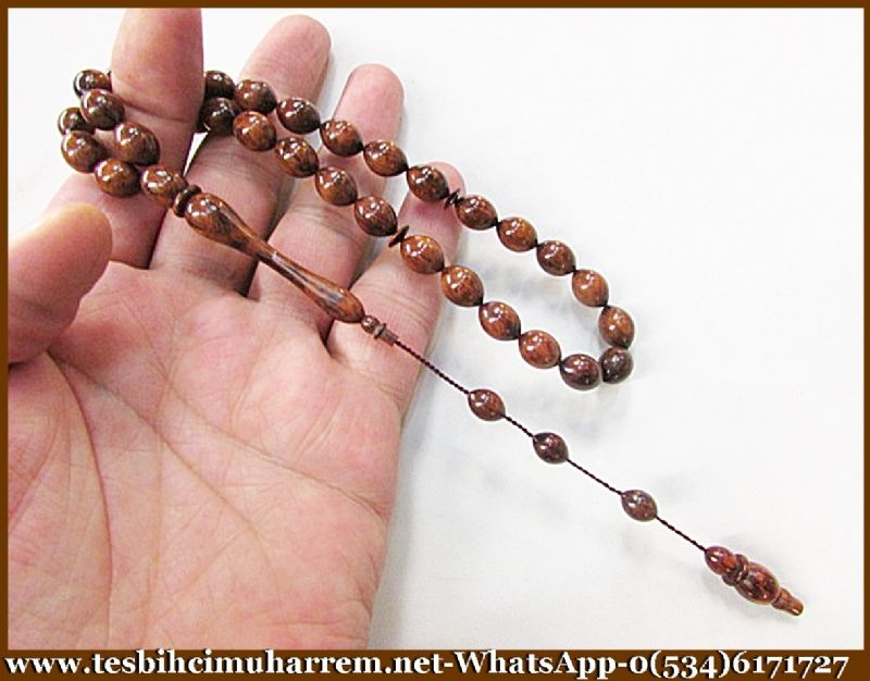 YILAN AĞACI TESBİH 9x12 mm SNAKE WOOD