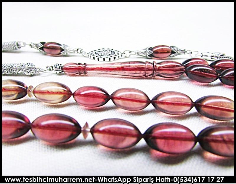 Uzun Kamçılı Sıkma Kehribar Tesbih 6,5*12 mm Rüyalar Gerçek Olsa 