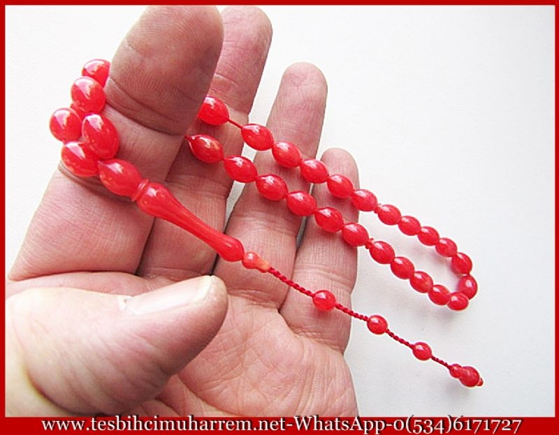 KATALİN TESBİH 7x11 mm HATIR ŞİNAS FUŞYA
