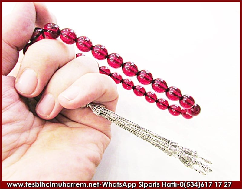 Ateş Kehribar Tesbih 11*12,5 mm Baltacı Mehmet