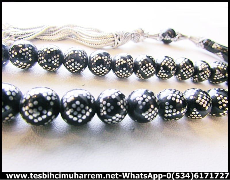 OLTU TAŞI TESBİH 7,5*8 mm ERZURUM İŞİ BİLEKLİK CANN