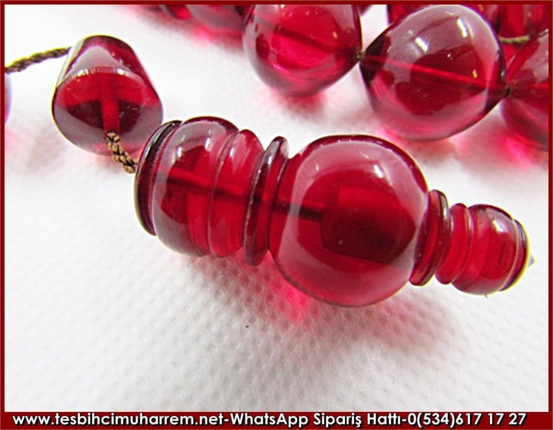 Ateş Kehribar Tesbih 15*17 mm Battal Gazinin Oğlu
