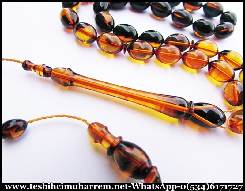 SIKMA KEHRİBAR TESBİH 7*10 mm SÜLEYMAN ARSLAN 