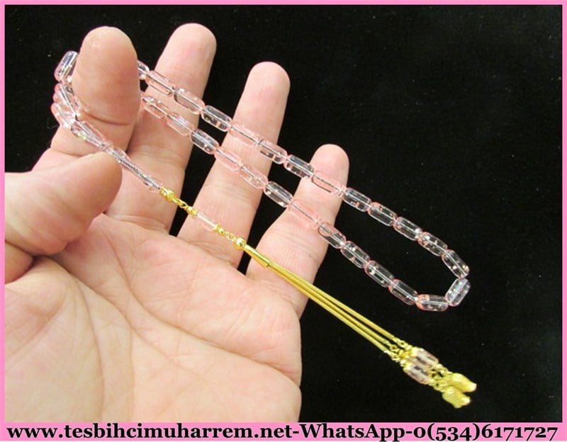 KATALİN TESBİH 5,5*10,5 mm ALTIN PÜSKÜLLÜ HELENA