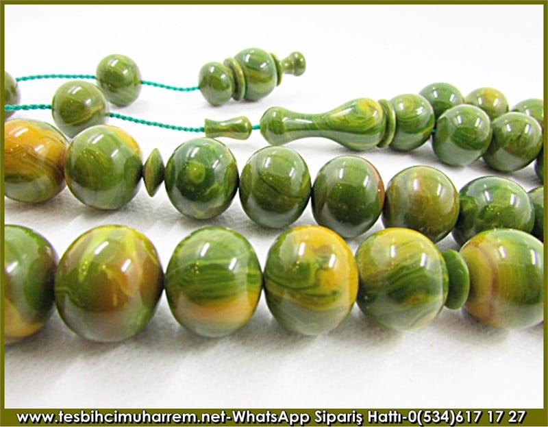 Sıkma Kehribar Tesbih 14*16 mm Battal Gazinin İntikamı 
