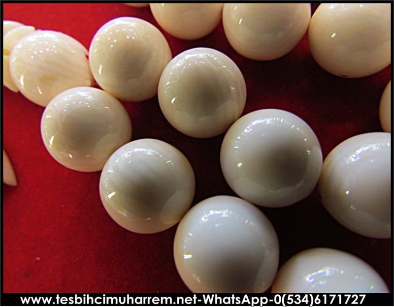 Ivory Rosary 10*10,5 mm Ölümsüz Ruh