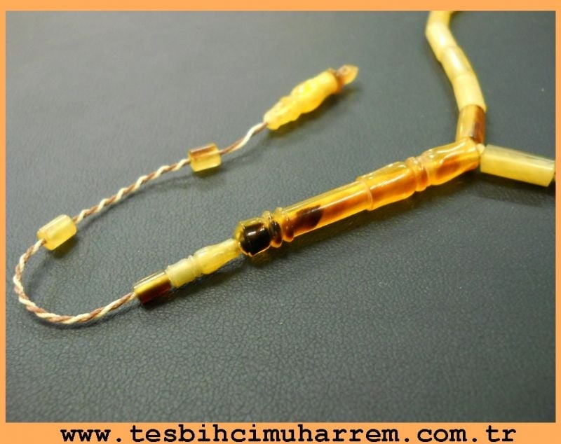5X11 mm NATUREL KABUK BAĞA TESBİH