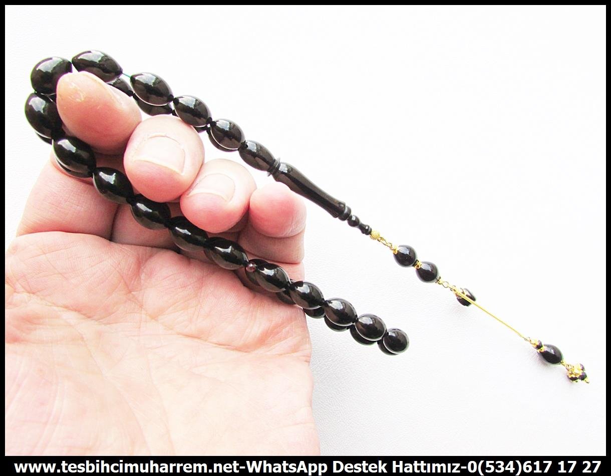 Oltu Taşı TesbihlerTM13784Abdülkadir Candaş Mutlu Usta El İşçiliği Tespih | Has Erzurum Oltu Taşı, Özel Çalışma, “Karagöz” TesbihTespih Has Erzurum Oltu Taşı l Özel Çalışma Orjinal Tasarım Karagöz Tesbih