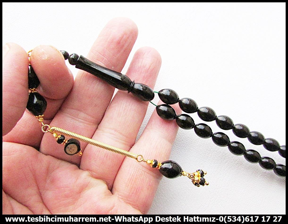 Oltu Taşı TesbihlerTM13784Abdülkadir Candaş Mutlu Usta El İşçiliği Tespih | Has Erzurum Oltu Taşı, Özel Çalışma, “Karagöz” TesbihTespih Has Erzurum Oltu Taşı l Özel Çalışma Orjinal Tasarım Karagöz Tesbih