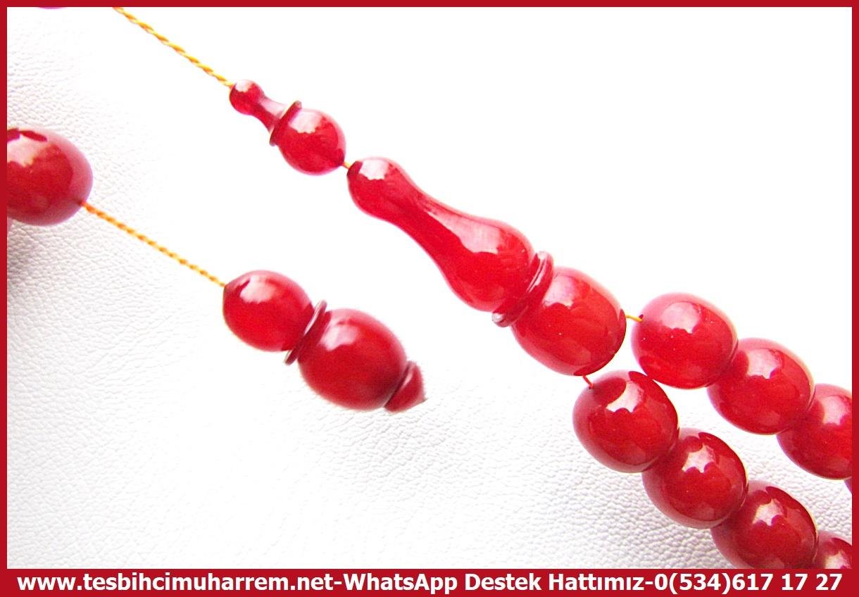 Bordo Kehribar TesbihlerTM14135Abdullah Karataş Usta Tornası Sıkma Kehribar Tesbih – Lüks Çubuk, Vişne Renk, Basık Küre Kesim, Armağan Model Tespih Tespih Sıkma Kehribar I Lüks Çubuk Vişne Basık Küre Armağan Tesbih