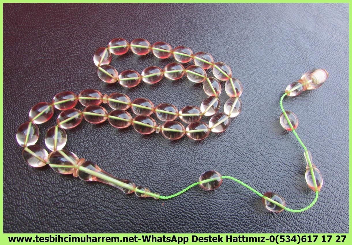 Gül Kurusu Ton TesbihlerTM13980Acıbadem Zarafeti Tespih : Abdullah Karataş Usta İşçilikli Saydam Lüks Ateş Kehribar TesbihTespih Ateş Kehribar I Saydam Lüks Ateş Kehribar Acıbadem Tesbih