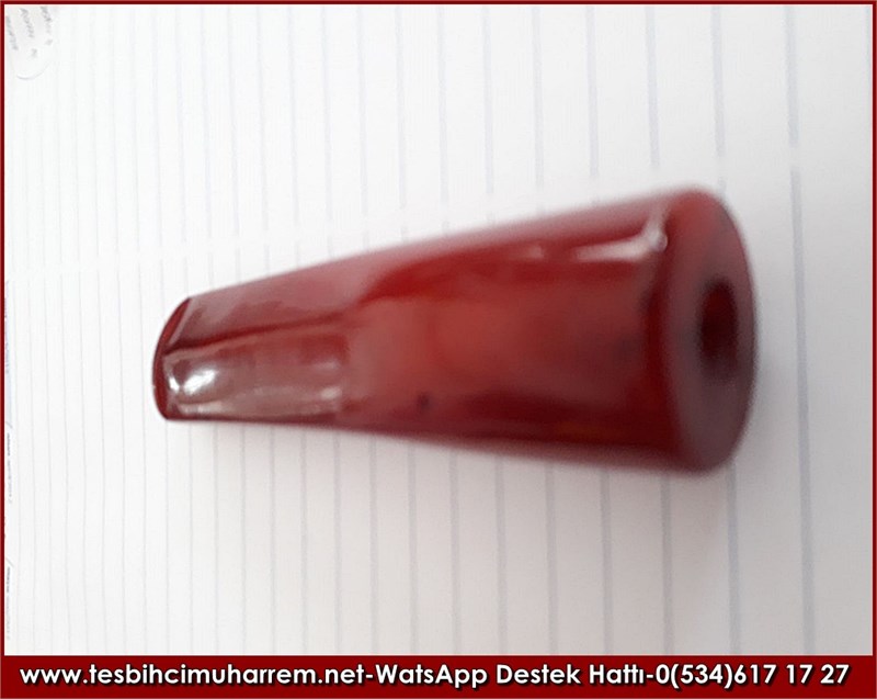 Antika Ağızlıktan Eski Osmanlı Sıkma Kehribar Tesbih Süleymaniye 