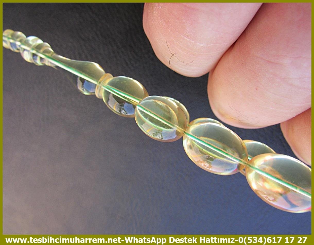 Zar Kehribar TesbihTM13300Aykut Güner Usta El İşçiliği Premium Tespih | Ultra Lüks Beyzi Kesim, Saydam Yeşil Ateşi Zar Kehribar, Kıymetli TesbihTespih Premium Ateşi Zar Kehribar I Ultra Lüks Dominik Damla Görünümlü Kıymetli Tesbih