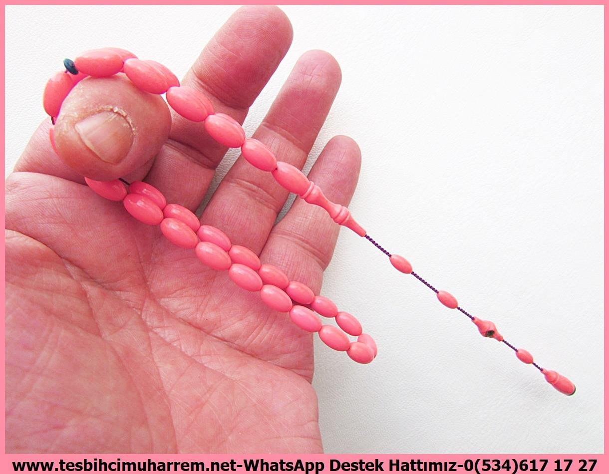 Katalin Ve Bağa TesbihlerTM12408Aykut Güner Usta Profesyonel İşçilikli Tespih | Katalin, Eski Bowling Topundan, Mercan Pembe Renk, Badem Kesim, “Pembelim”TesbihTespih Katalin l Eski Bowling Topundan Badem Kesim Mercan Pembelim Tesbih 