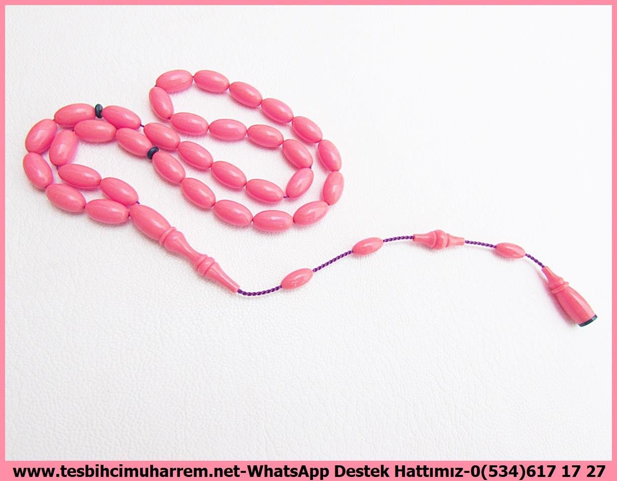 Katalin Ve Bağa TesbihlerTM12408Aykut Güner Usta Profesyonel İşçilikli Tespih | Katalin, Eski Bowling Topundan, Mercan Pembe Renk, Badem Kesim, “Pembelim”TesbihTespih Katalin l Eski Bowling Topundan Badem Kesim Mercan Pembelim Tesbih 