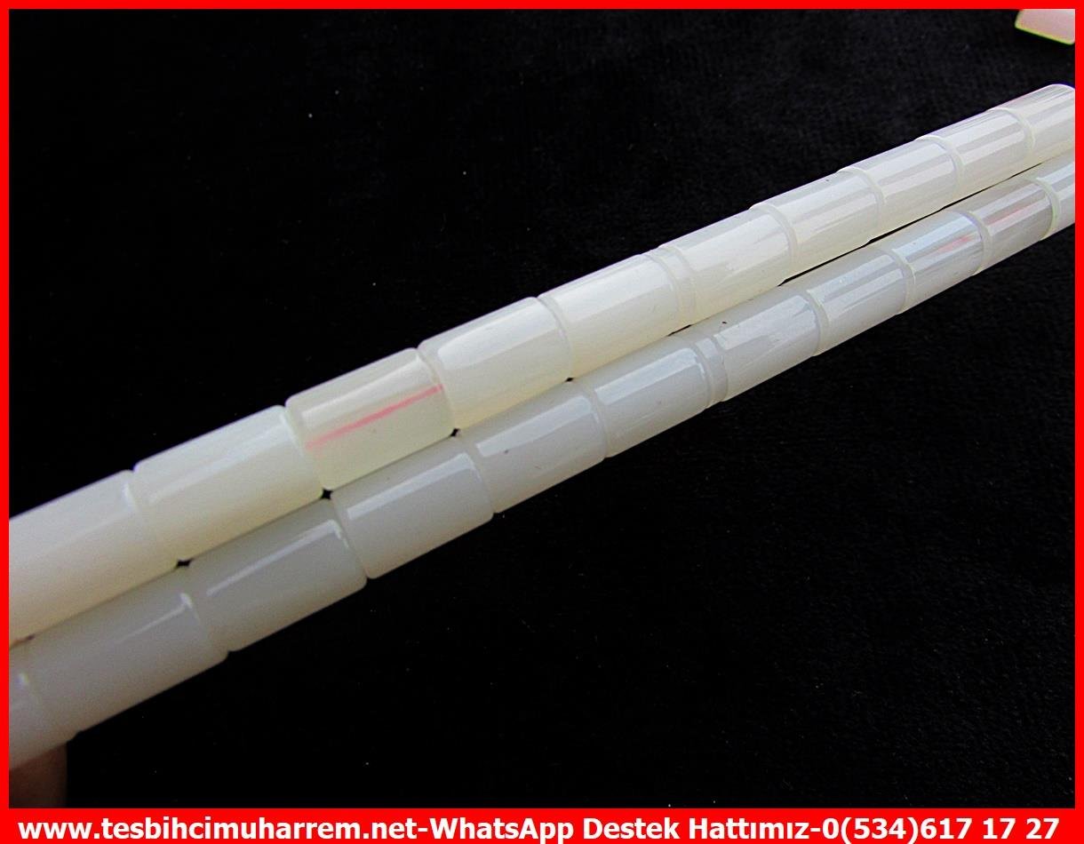 Katalin Ve Bağa TesbihlerTM12921Aykut Güner Usta Tespih Katalin Yumuşak Dik Kesme Süt Beyaz Akboğa Hasan TesbihTespih Katalin Yumuşak Dik Kesme Süt Beyaz Akboğa Hasan Tesbih